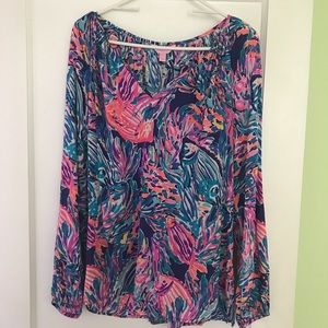 NWT Lilly Pulitzer Willa tunic top XL
